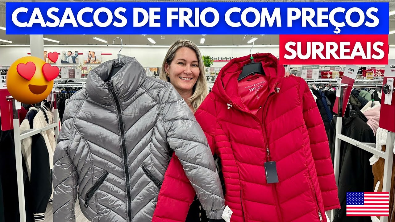 MELHOR LUGAR para COMPRAR CASACOS de FRIO nos EUA: Essa LOJA tem PRE&Ccedil;OS INCR&Iacute;VEIS!
