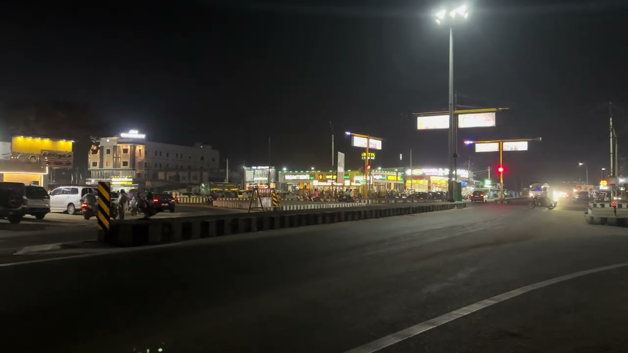 Ramanathapuram pattinamkathan ECR night view Shot on iPhone 15 4k HDR 60fps 08-02-2025