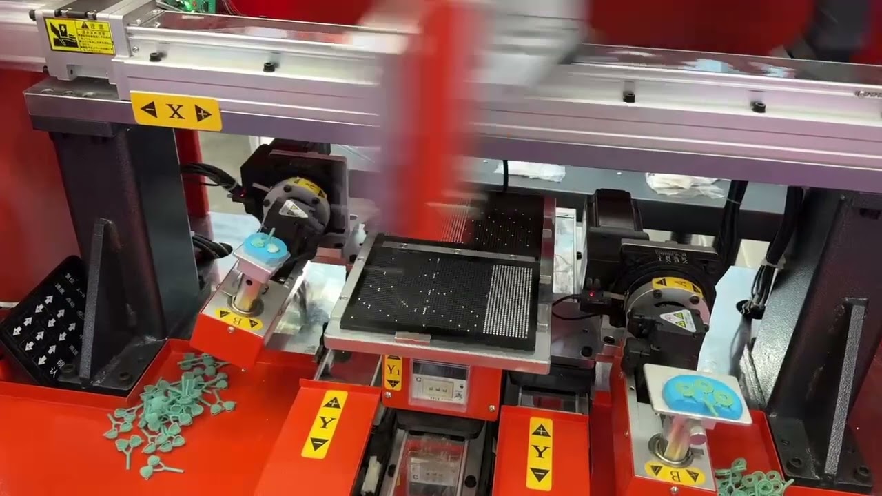 Automatic stone setting machine with visual function stone fixing machine