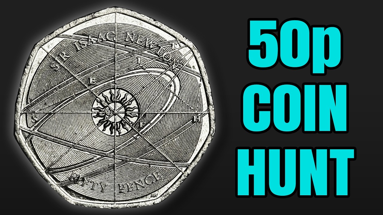 Поиск монет номиналом 50 пенсов и 250 фунтов стерлингов&hellip; Удалось ли найти что-нибудь интересное?