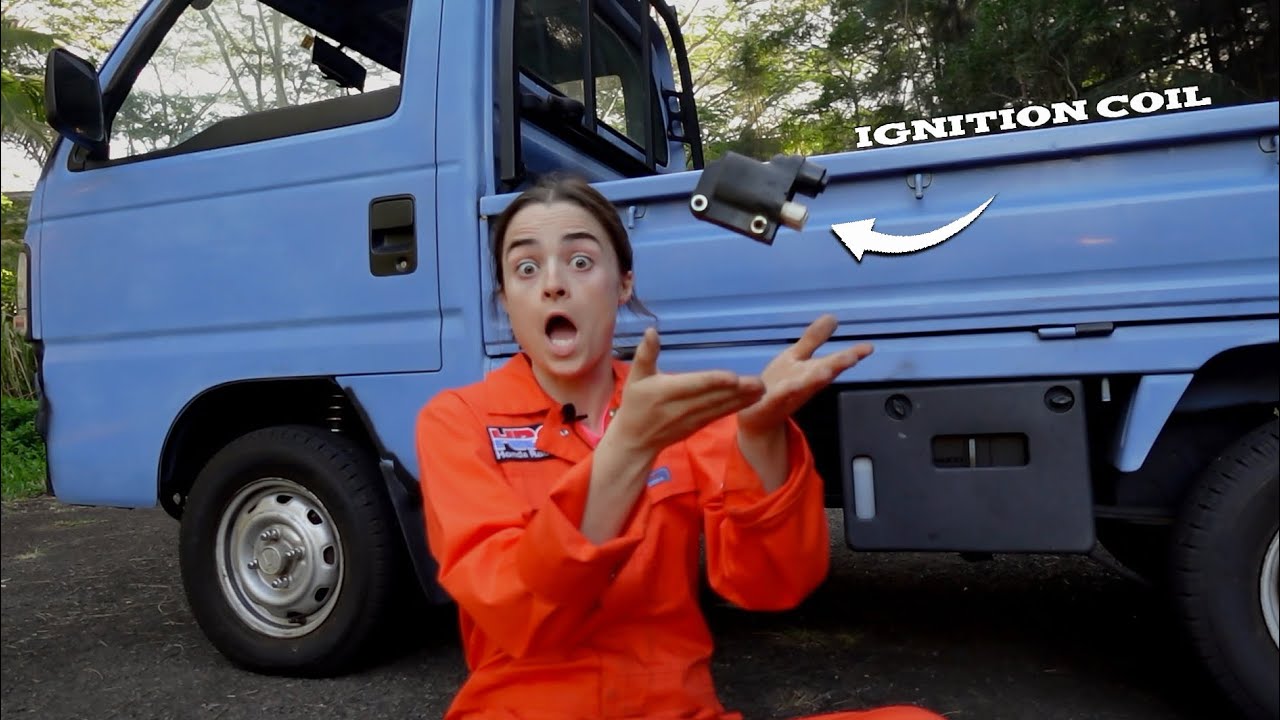 How to install ignition coil & condenser Honda ACTY mini Truck