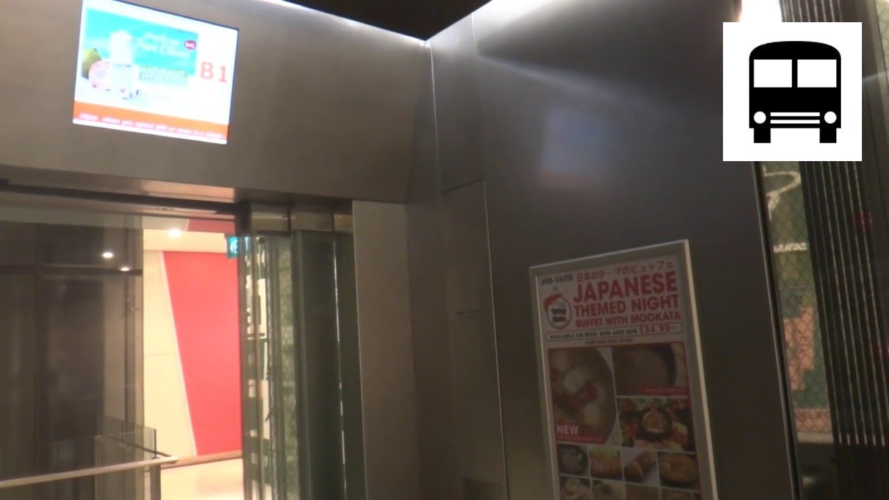Orchard Central, Singapore - Schindler 5400 AP MRL Panoramic Elevator (Local)