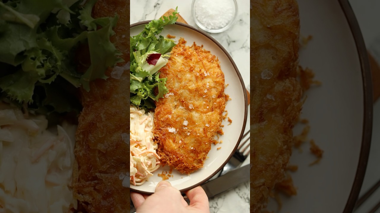 Куриные котлеты в картофельном соусе (куриные котлеты в картофельной корочке)