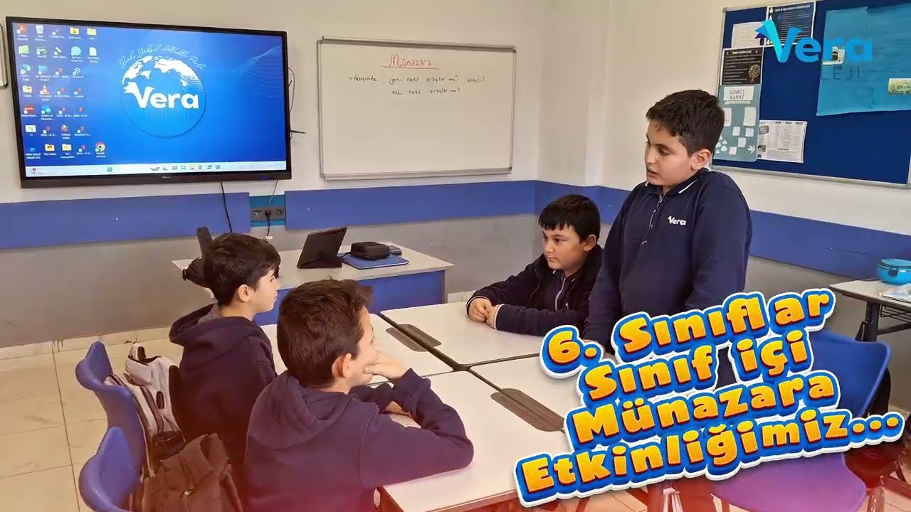 Vera koleji 6. Sınıflar Münazara Yarışması 