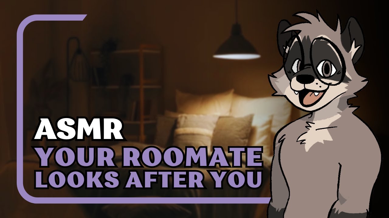 [Furry ASMR] Roomate Looks After You While You're Sick 🤍 | Personal Attention and Inmersive Sounds