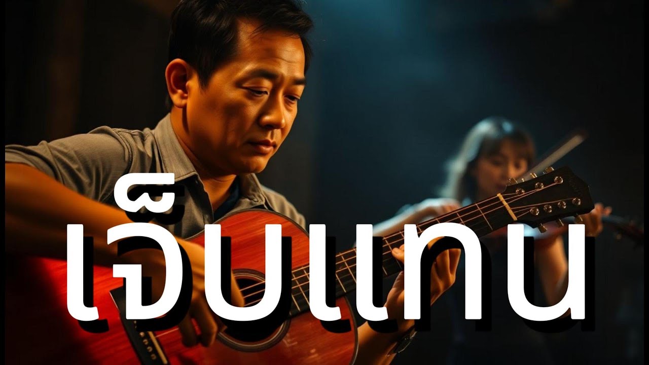 เจ็บแทน - Thai Acoustic Folk Ballad  (Vintage 70s–80s) : Aida Music Channel