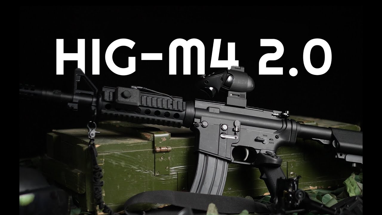 Recoil-enabled VR Rifle HIG-M4 2.0 PV