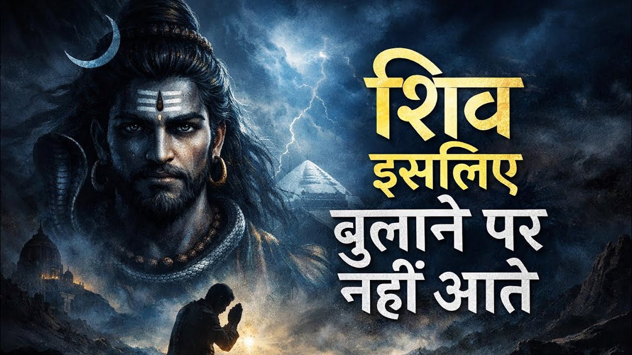 शिव इसलिए बुलाने पर नहीं आते… सच्चाई जानिए #shiv #shiva #mahadev #mahakal #motivation #facts 