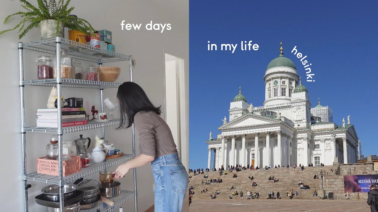 【vlog】few days in my life | slow mornings, balcony garden, cooking & spring days *Helsinki*