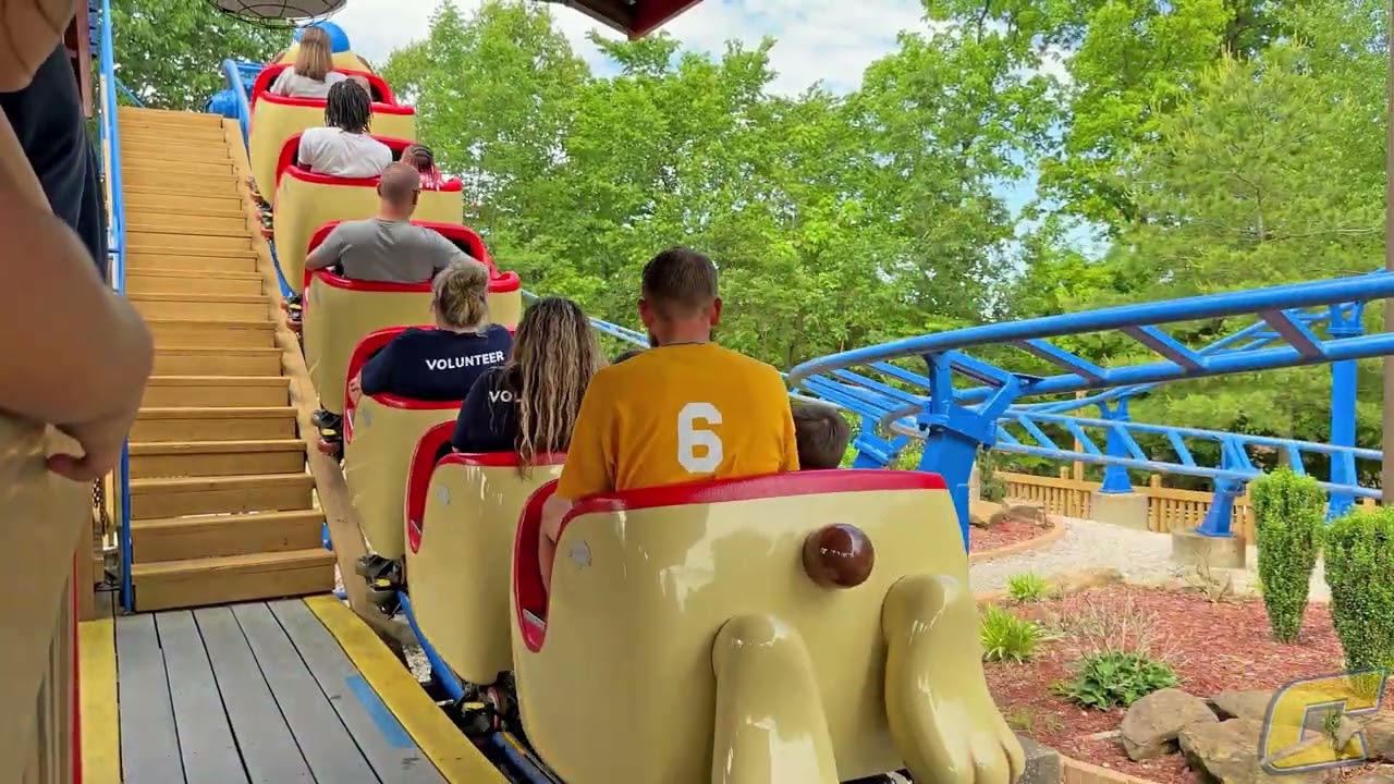 Howler (4K OFF Ride POV)- Holiday World, Santa Claus, IN