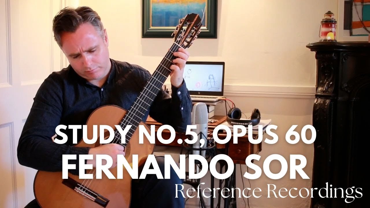 Study No.5, Opus 60 by Fernando Sor. Matthew McAllister (Guitar).