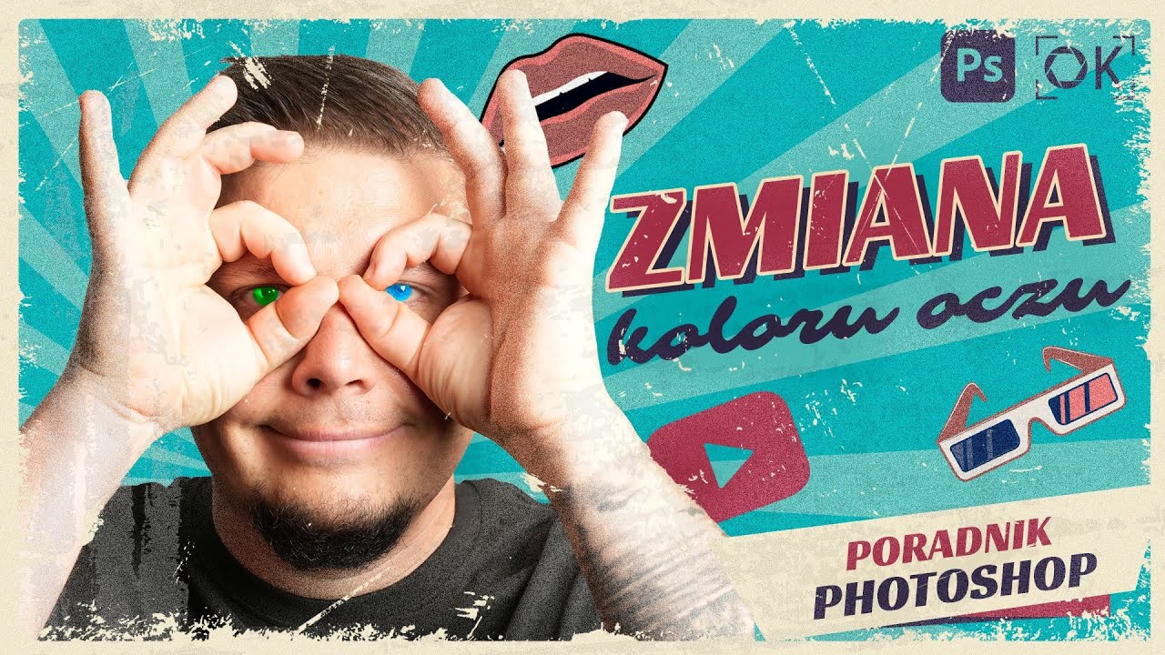 Retusz oczu. Jak dodać oczom głębi i ostrości. 👀
