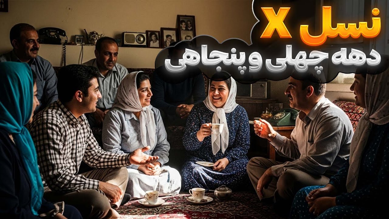 نسل ایکس (X) به چه کسانی گفته میشه؟! متولدین 1344 تا 1359