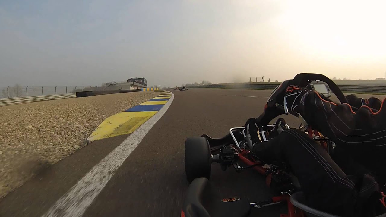 Onboard Autodromo Di Modena Kart Kz 1:06.90