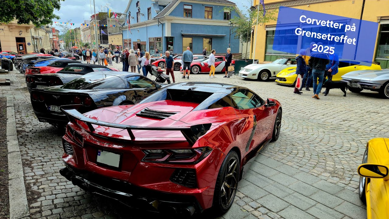 Corvetter på Grensetreffet i Halden (Norway 🇳🇴) 2025