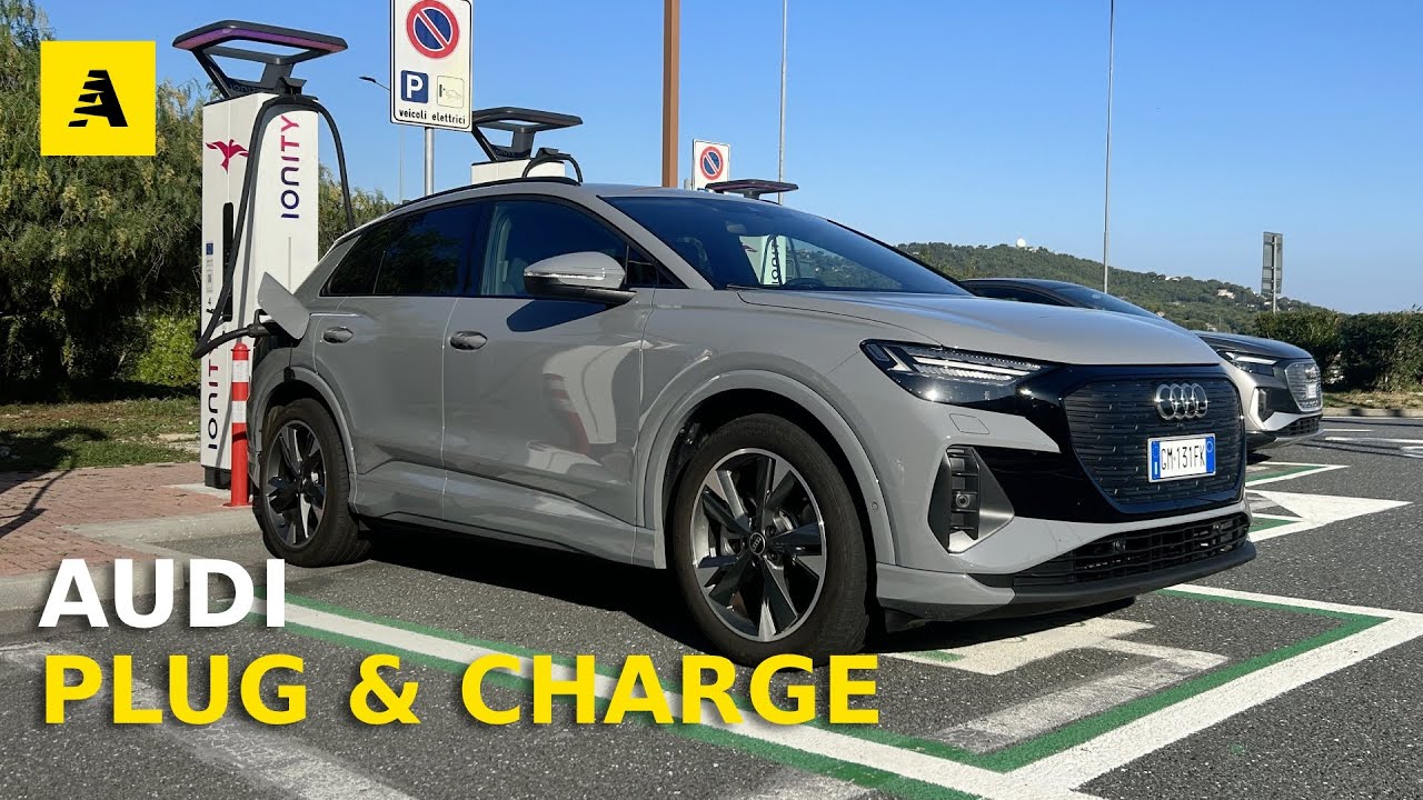 Audi Q4 e-tron 2024 | Ora si ricarica come le Tesla. Senza card o app!