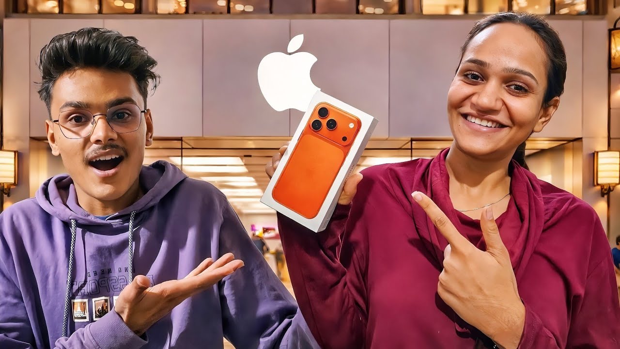 Surprising My Sister with iPhone 17 Pro 🎁🔥