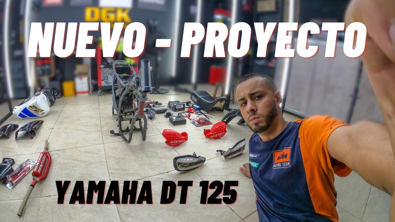 RESTAURACIÓN 🤗 YAMAHA DT 125 🚀 - Nuevo Proyecto - STUNT | PARTE 1