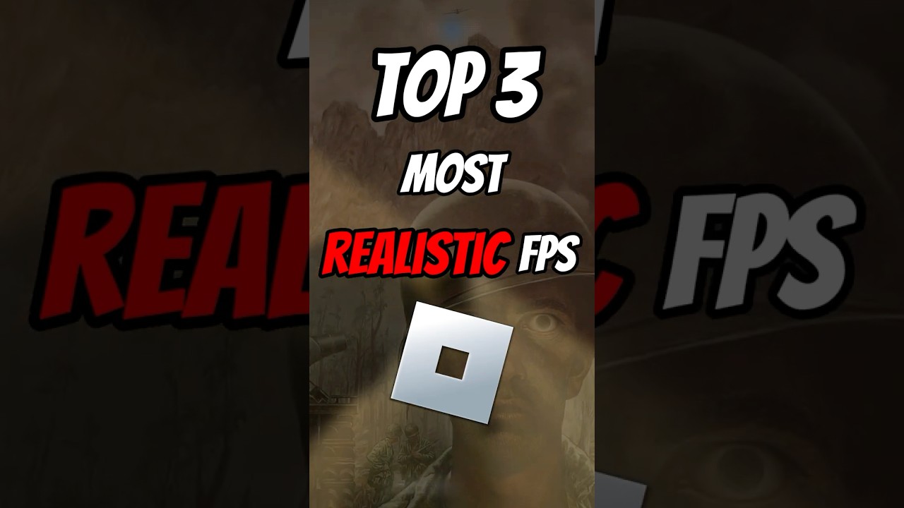 REALISTIC FPS GAMES on ROBLOX #roblox #fps