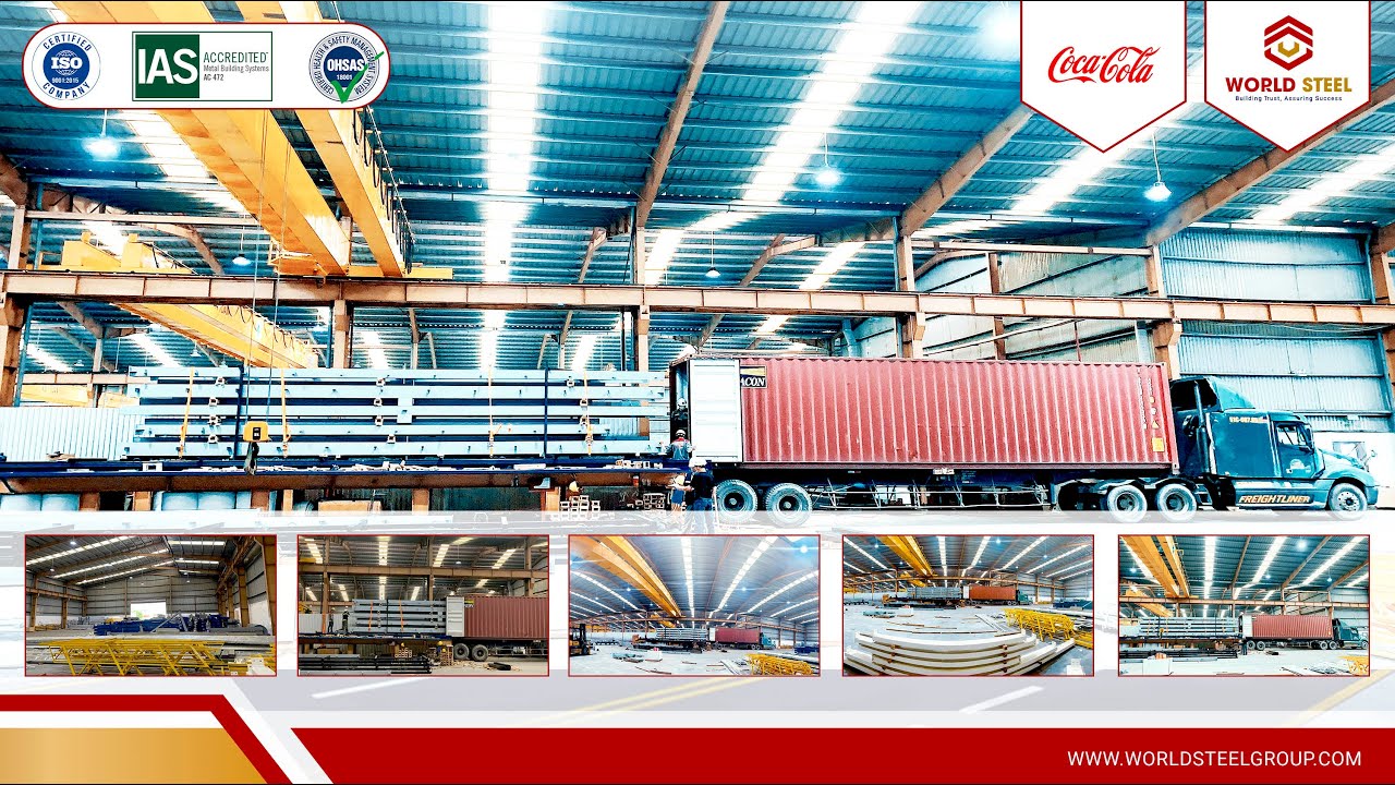 Philippines Coca Cola Warehouse Steel Structure Project