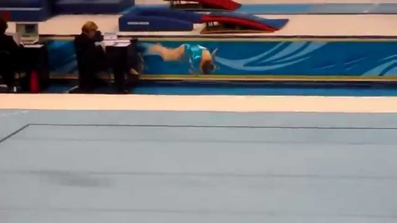 Laura Jurca || FX 2014 European AA Final JR.