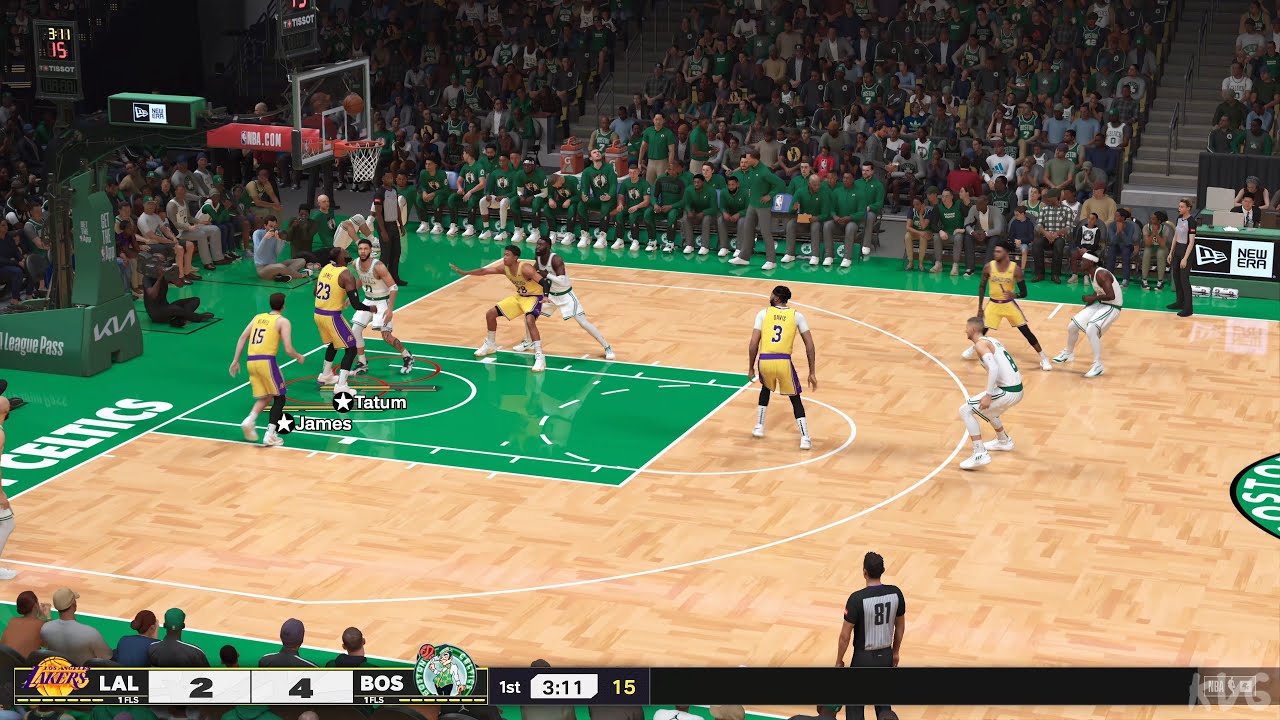 NBA 2K25 - Los Angeles Lakers vs Boston Celtics - Gameplay (PS5 UHD) [4K60FPS]
