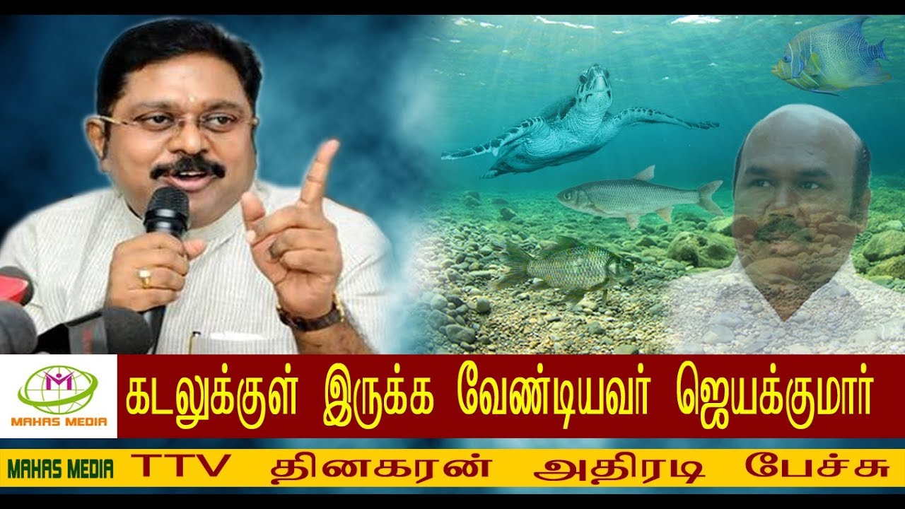 TTV dinakaran Latest speech about minister jayakumar | TTV dinakaran  Today Press meet