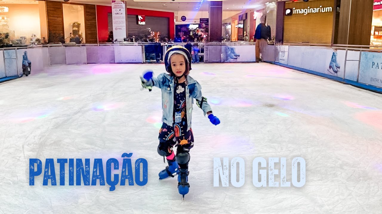 DIA 15  -  ANDANDO DE PATINS NO GELO