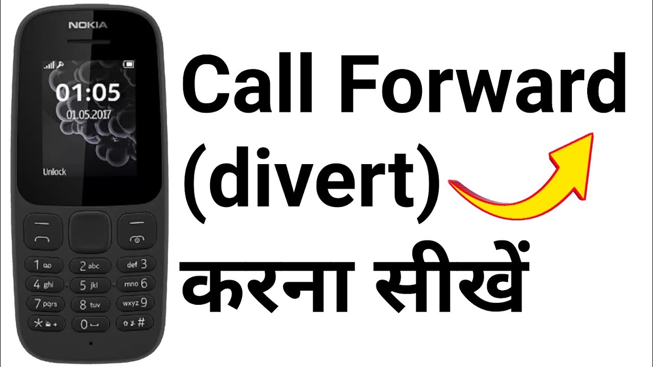 Nokia Keypad Phone Call Forwarding - How to divert calls to another number?