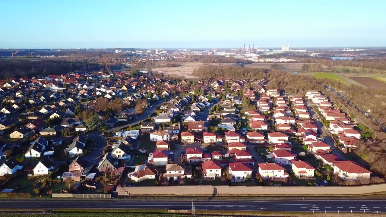 4K UHD Wolfsburg von oben - Reislingen - Allersee - Vorsfelde DJI Mavic Pro Platinum