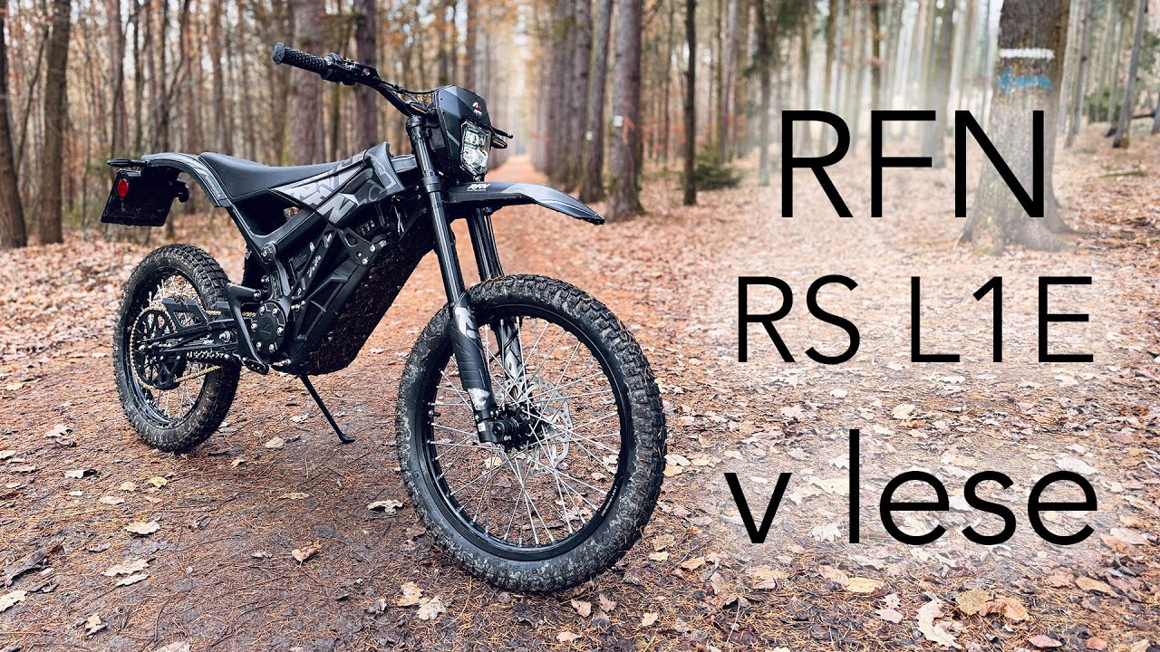 RFN RS L1E - v lese se s tím pobaví i lopata jako já 😅.