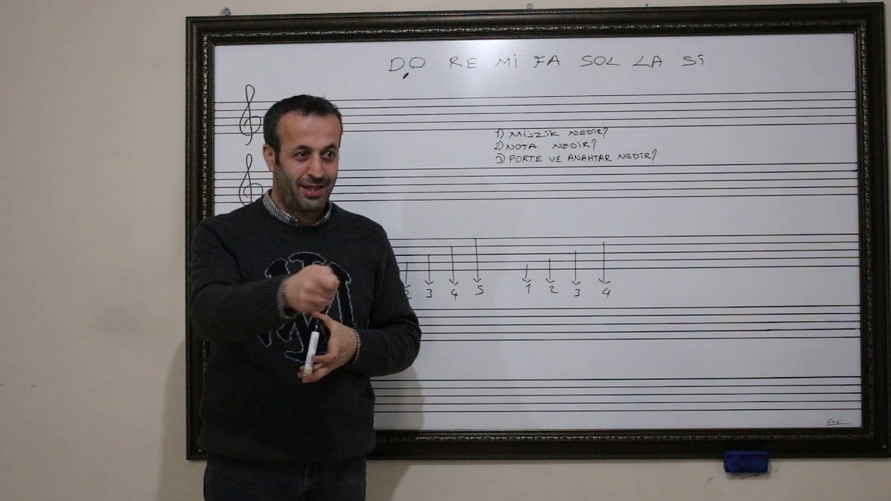 SAZ KURSU NOTASYON - 1.DERS