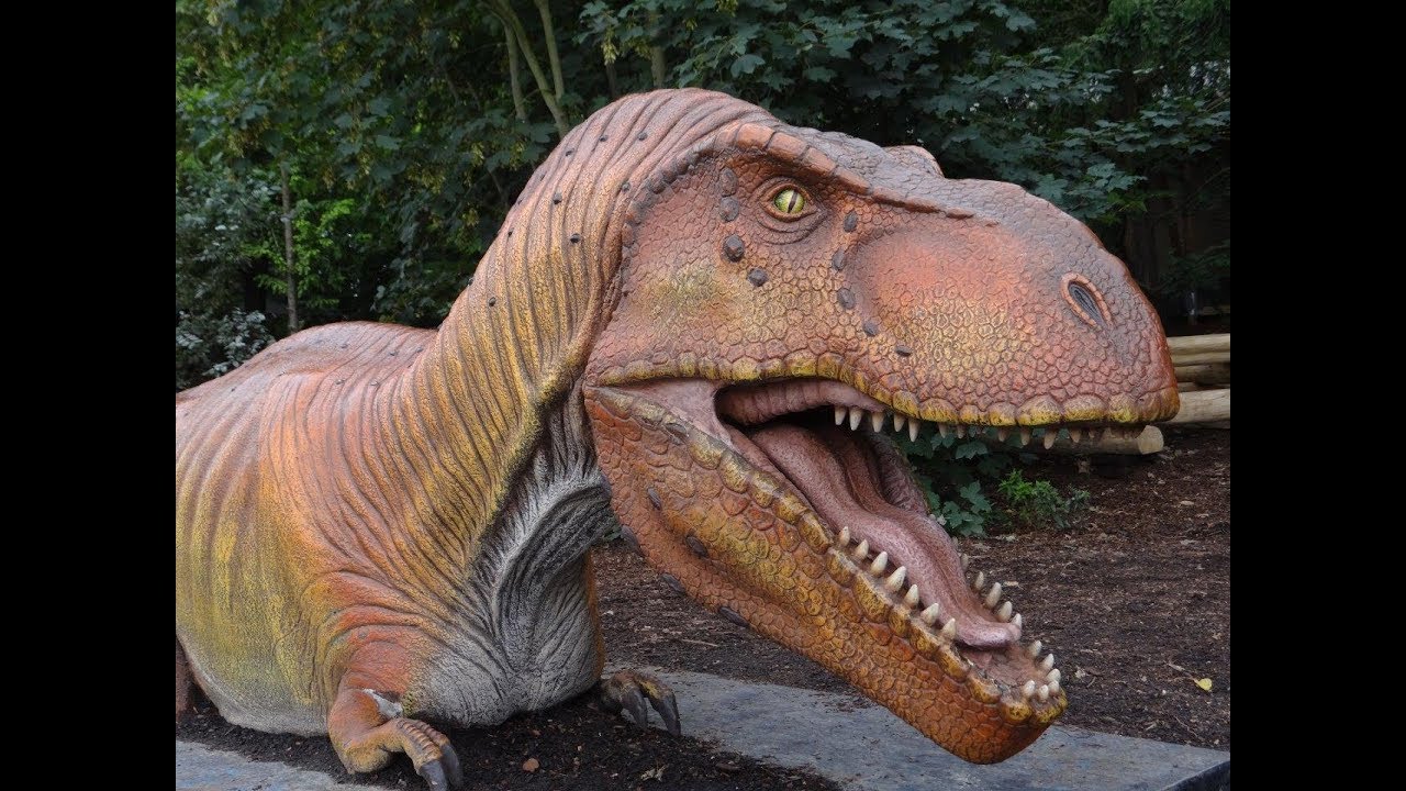 Dinosaurussen in Pairi Daiza