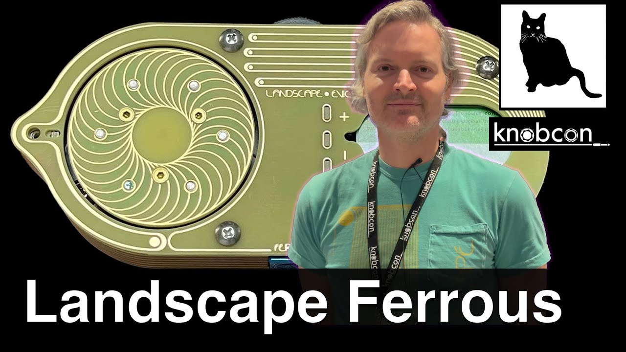 Ferrous: Spinning Magnetic Polyphonic Resonator by Landscape - #Knobcon