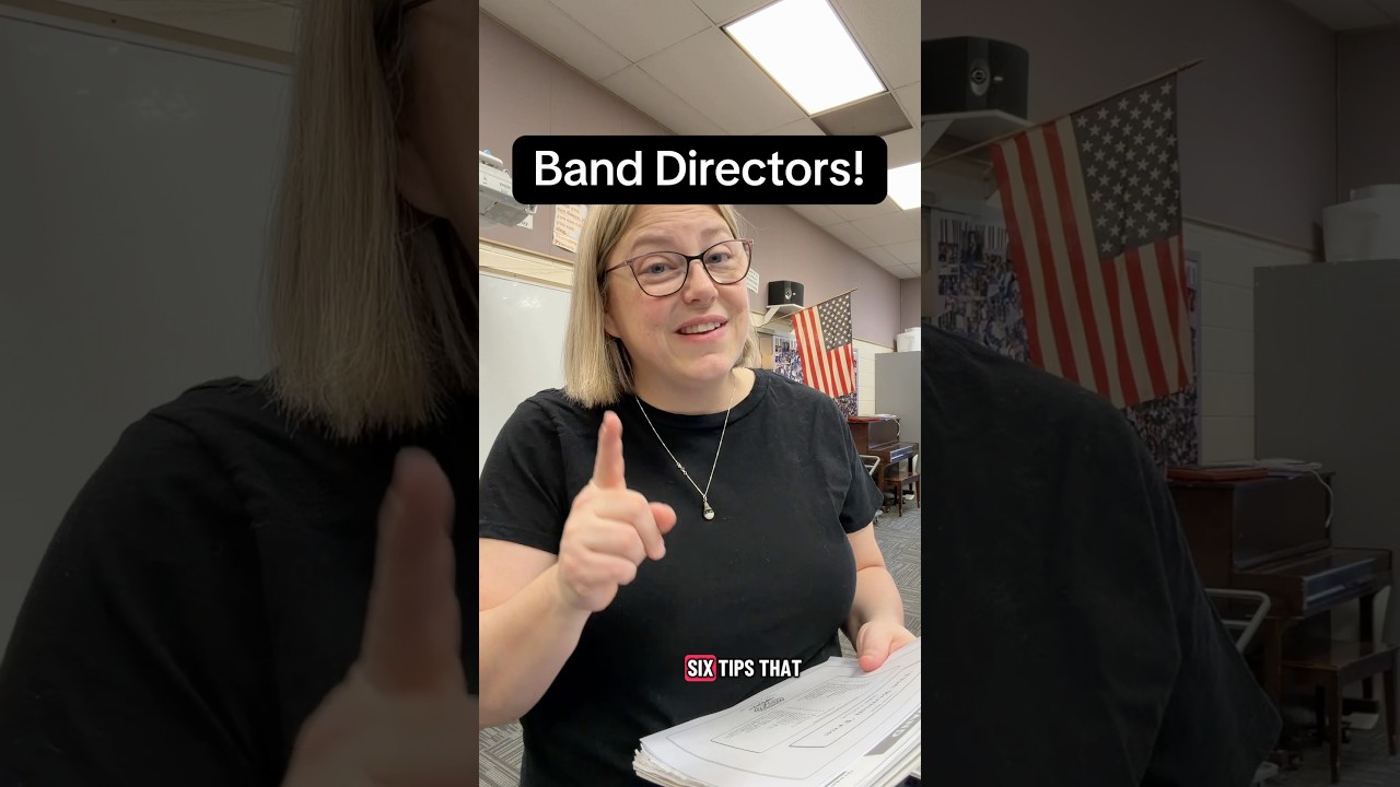 What works for your band? #band #banddirector #concertband #festival #musiceducation