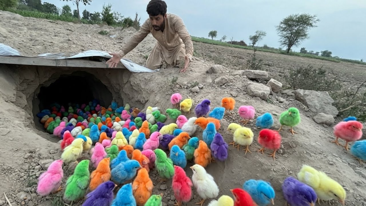 Underground may colourful chicks aa gay 😯