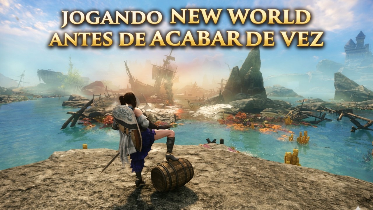 NEW WORLD ANTES DE MORRER DE VEZ! parte 4  #newworld