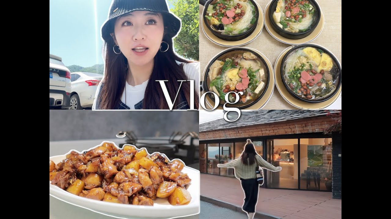 Yesterdays’ Vlog 91 自制蜜汁土豆泥鸡腿饭🍗 | 城墙根下的米线包子｜开启骑行生活🚴｜带全家人和小狗一起住小木屋啦！🐶