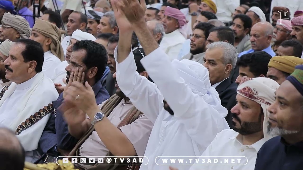 كلمة الرئيس الزُبيدي في اللقاء الموسع مع مختلف شرائح المجتمع في مدينة المكلا