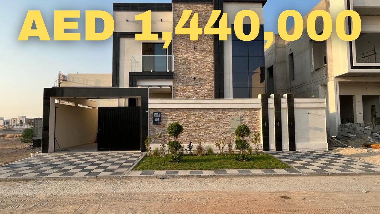 INSIDE Newly Construct 5 BHK Villa For Sale In Al Yasmeen Ajman UAE