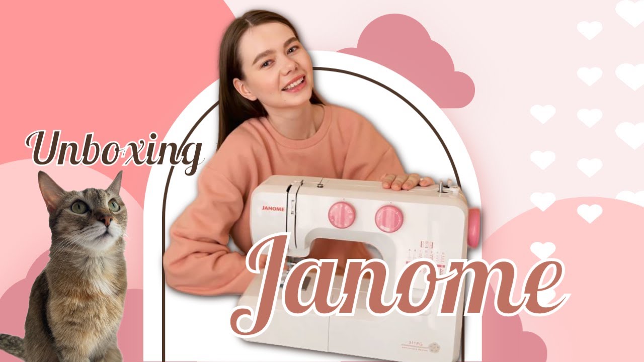Распаковка швейной машины Janome | Лучший выбор для начинающих!