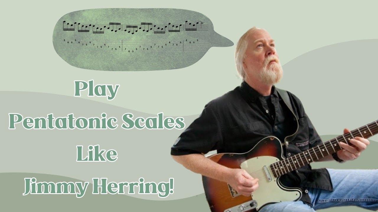 Jimmy Herring's Intervallic Pentatonic Scale Patterns | Jazz/Rock Fusion Guitar Lesson