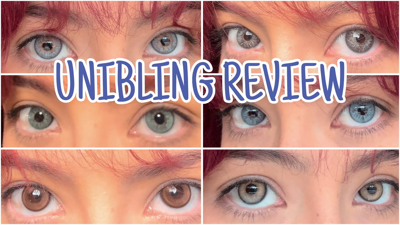 Unibling Contact Lens Try-On Haul ✨👀💙