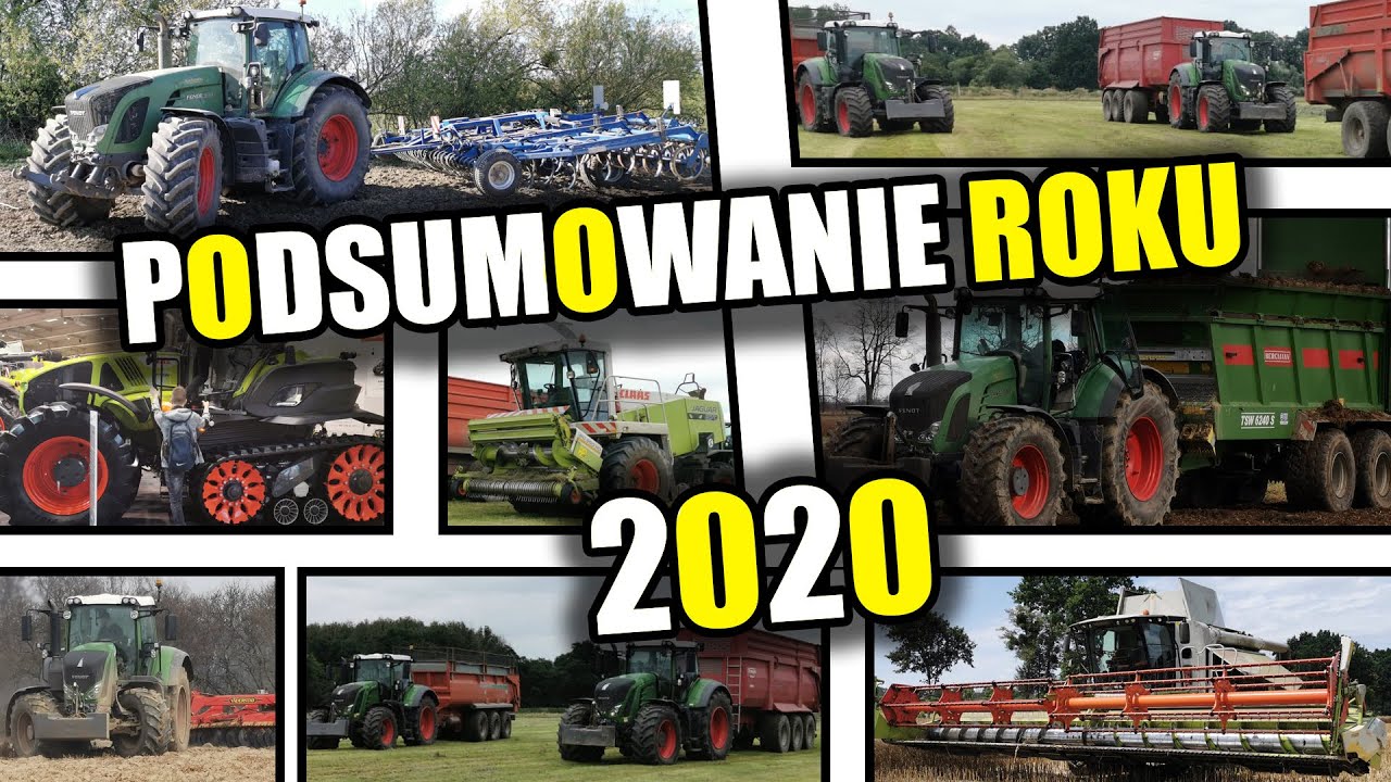 PODSUMOWANIE ROKU 2020 W OPOLSKIM (11x Fendt | 6x Claas)
