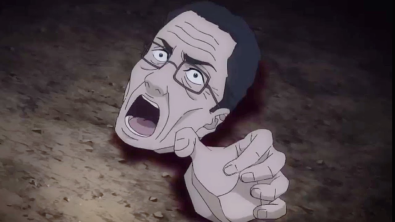 THIS SCIENTIST WAS SWALLOWED BY THE GROUND AND.. | Junji Ito | The Mysterious Tunnel |  Horror Anime