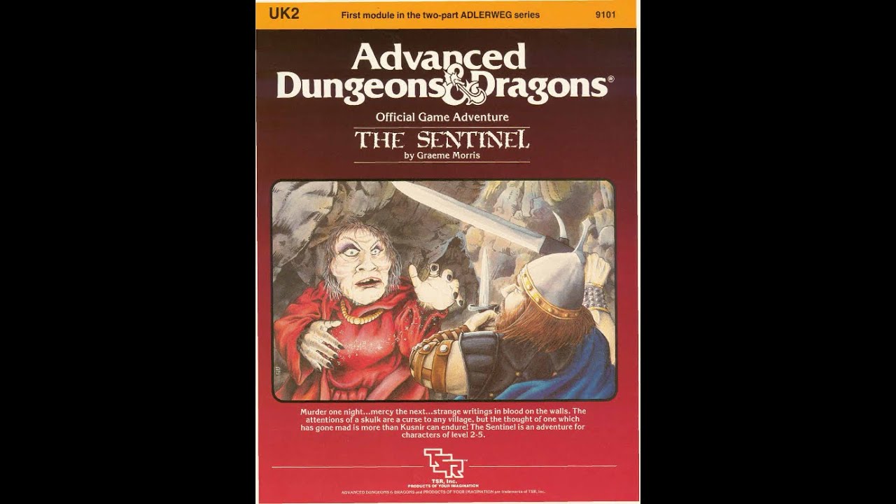 AD&D Module Review - UK2 The Sentinel