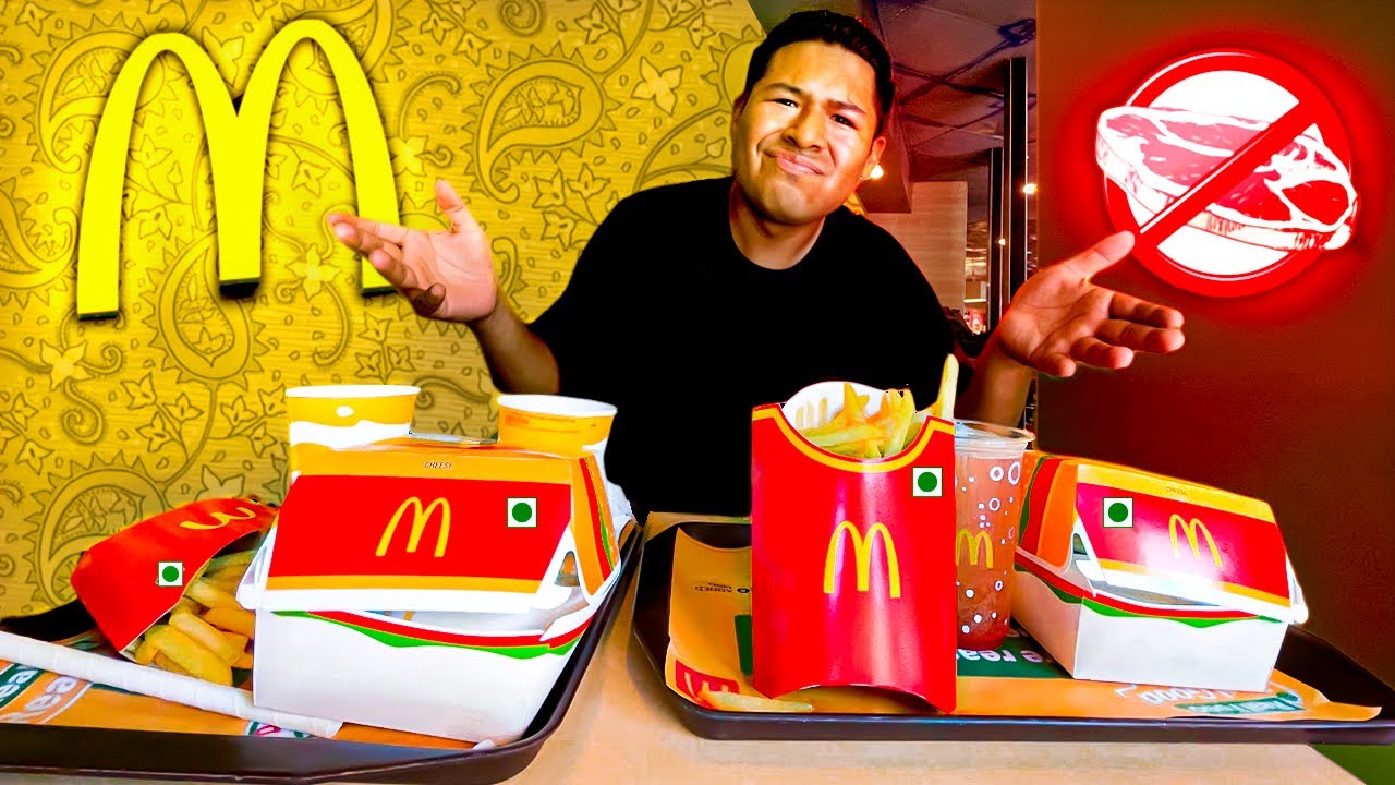 PRUEBO EL BIZARRO MCDONALD’S DE LA INDIA