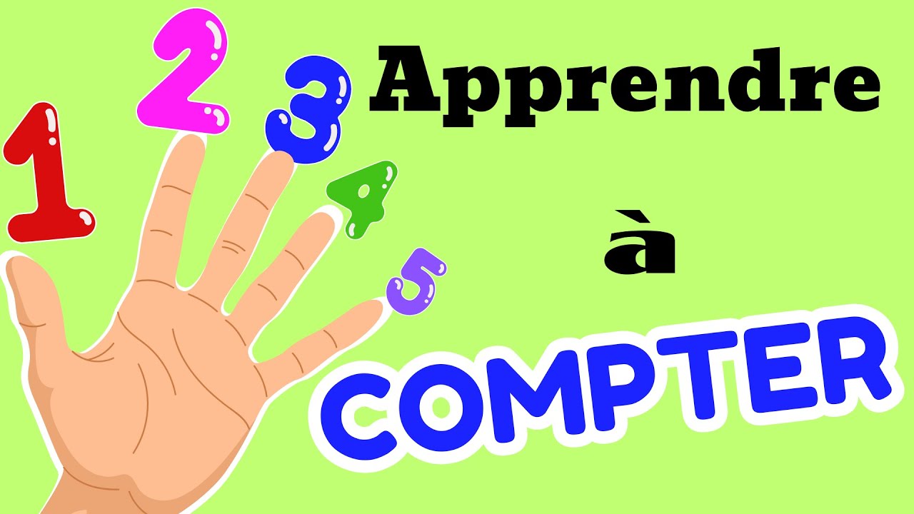 Apprendre &agrave; compter de 1 &agrave; 5 avec les doigts | Apprendre &agrave; compter jusqu'&agrave; 5 en fran&ccedil;ais