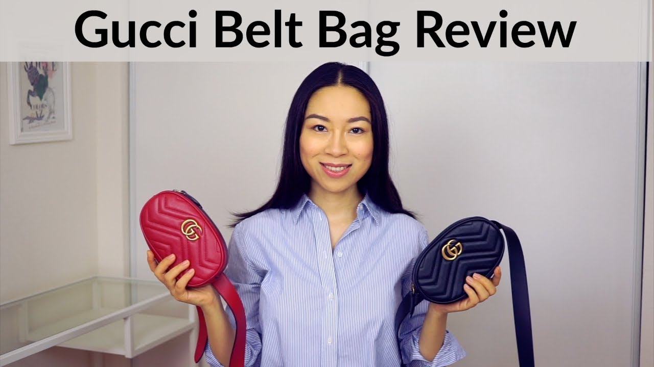 Gucci GG Marmont Belt Bag Review & Mod Shots | English Subs | Gucci腰包评测
