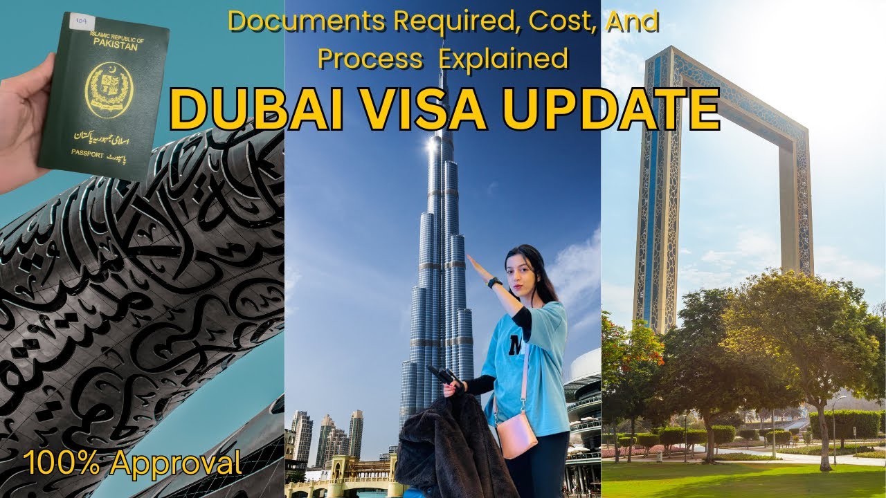 Dubai Visa for Pakistanis 🇵🇰| Process with main UAE govt | Visa approved  